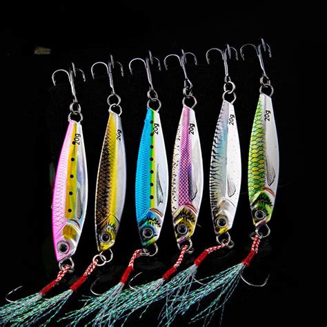 Pcs Metal Jig Jigging Spoon Lure Vertical Diamond Jig Long Casting