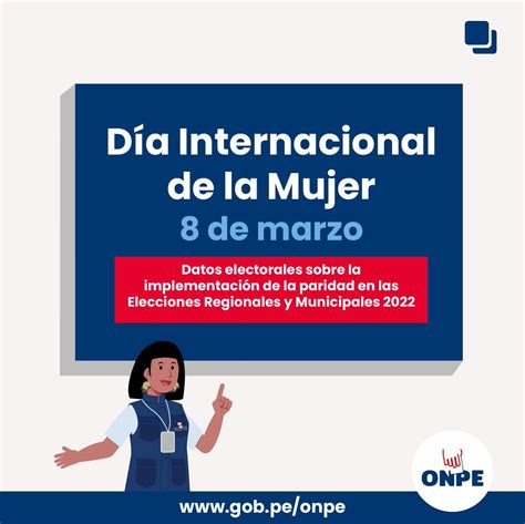 Onpe On Twitter En El D A Internacional De La Mujer Reafirmamos