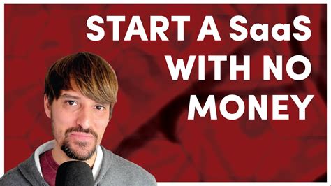 How To Start A SaaS Business With No Money YouTube