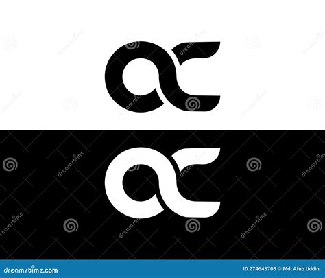 Initial Abstract Letter OC Logo Stock Vector Illustration Of Business