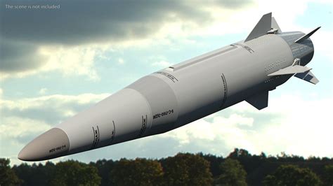 Kinzhal Kh M Nuclear Capable Hypersonic Missile Model Turbosquid