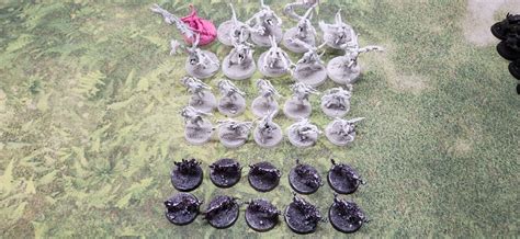 Warhammer Age Of Sigmar Chaos Pink Horrors X10 Blue Horrors X10