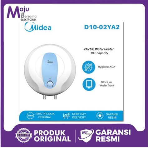 Promo Midea Water Heater 10 Liter Pemanas Air Listrik D10 02ya2 Cicil 0 3x Jakarta Utara