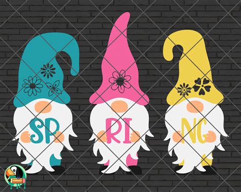 Spring Gnomes Svg Hotsvg