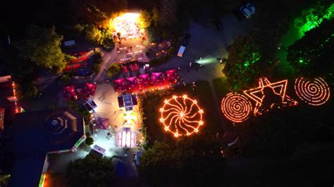 Wasserspiele Aus Der Luft Weitere Fotos Aus Bad Salzschlirf