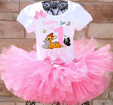 Bambi Deer Birthday Tutu Outfit, Bambi Deer First Birthday Outfit - Etsy