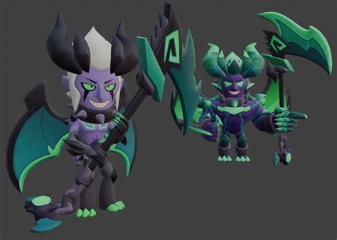 Demon Mortis - Brawl Stars by GoatGamez | Download free STL model ...