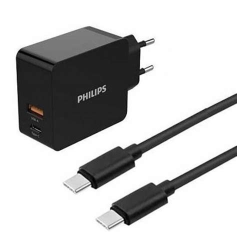 Универсално зарядно устройство PHILIPS за 2 USB устройства - eMAG.bg