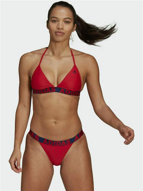 Adidas Set Bikini Τριγωνάκι Collegiate Red GV0263 Skroutz gr