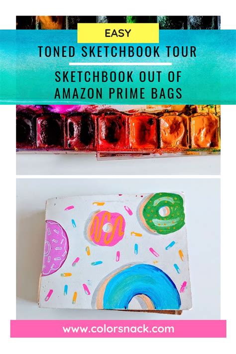 Toned Sketchbook Tour Diy Sketchbook From Amazon Prime Now Bags