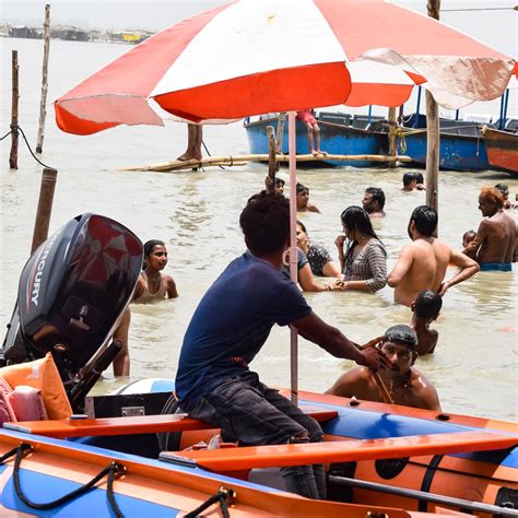 Garh Mukteshwar Arriba India De Junio De Ganga Como Se Ve