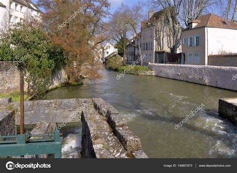 Eure river at Chartres in France — Stock Photo © Christian #148801873