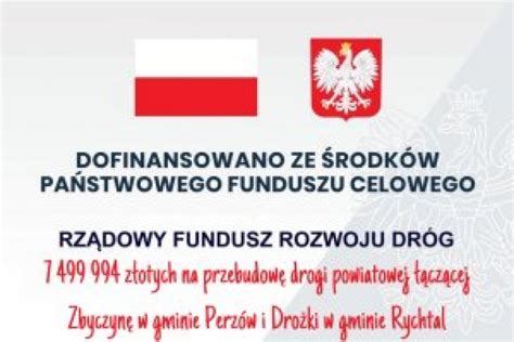 Powiat Otrzyma Dofinansowanie Na Przebudow Drogi