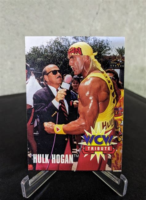 Cardz Wcw Main Event Tribute Hulk Hogan For Sale Online Ebay