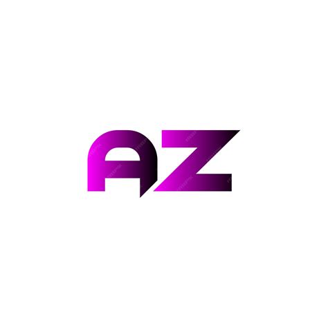 premium vector az logo