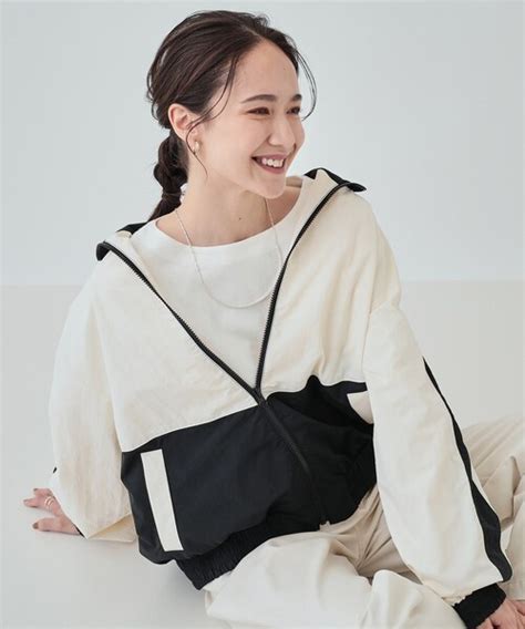 Cutie Blonde ブルゾン アウター 洗える大人レトロ 配色トラックジャケット レディース ZOZOTOWN Yahoo 店 通販 Yahoo ショッピング