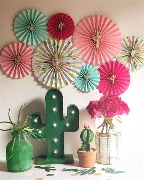 Ideas De Fiestas Con Cactus Todo Bonito Cactus Party Fiesta Birthday Party Party Decorations