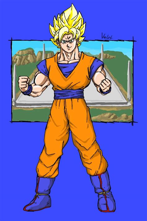 Goku Cell Saga By Volstart On Deviantart