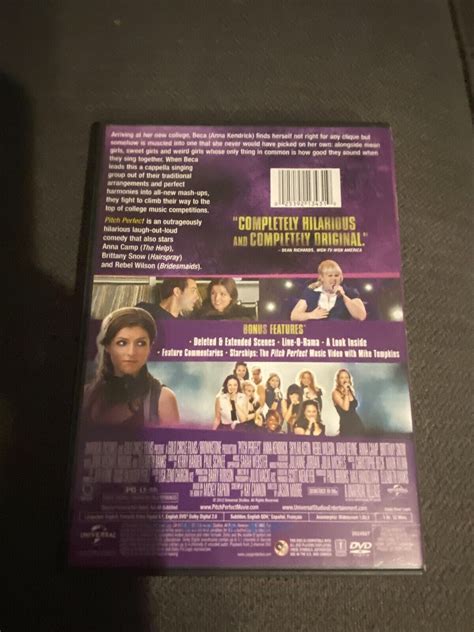 Pitch Perfect Dvd Anna Kendrick Combo Shipping And Save 25192134319