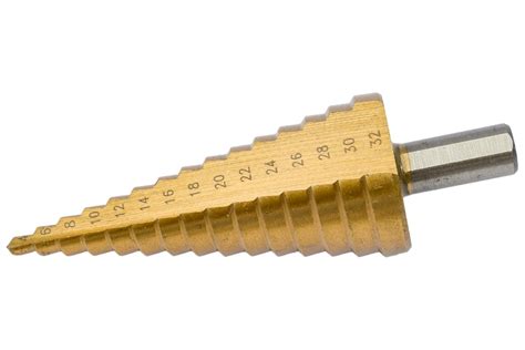 Сверло ступенчатое по металлу 4-32 мм, 15 ступеней TORGWIN T723322 ...