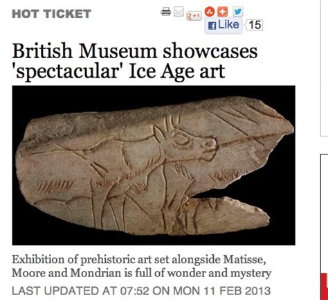 Art In Cambridge What Is The Oldest Ice Age Art In Cambridge Plus