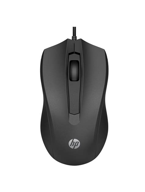 Hp Wired Mouse 100 6vy96aaabb Black 2b Egypt