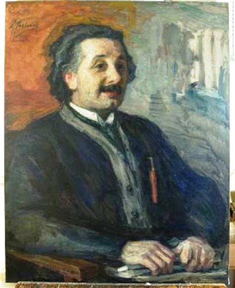 math cs library huji portrait  albert einstein  leonid pasternak