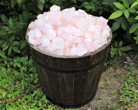 Madagascar Rose Quartz Rough Natural Stones Choose How Many Etsy