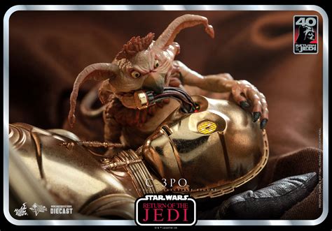 Star Wars Return Of The Jedi C Po Figure By Hot Toys The Toyark News