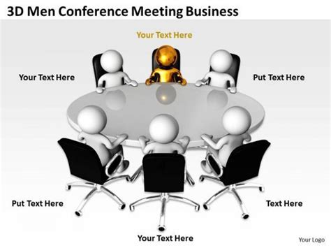 Business Logic Diagram Conference Meeting Powerpoint Templates Ppt