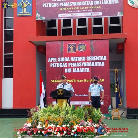 Pejabat Dan Pegawai Rumah Sakit Umum Pengayoman Cipinang Mengikuti Apel