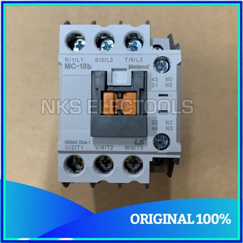 Jual MAGNETIC CONTACTOR KONTAKOR MC 9B 220VAC Metasol Mc 9b AC220V