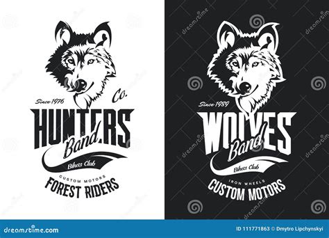 Wolf Logo Head And Tail Of A Wolf Illustration In Vector Format