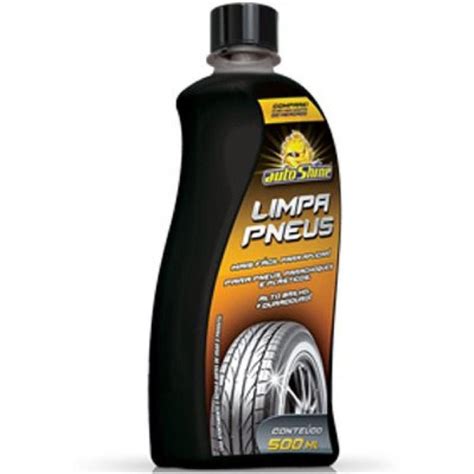 Limpa Pneu Gel Pretinho Autoshine Alto Brilho Ml Pretinho Para