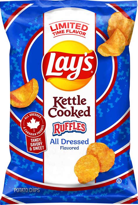 Lays Debuts A New All Dressed Potato Chip