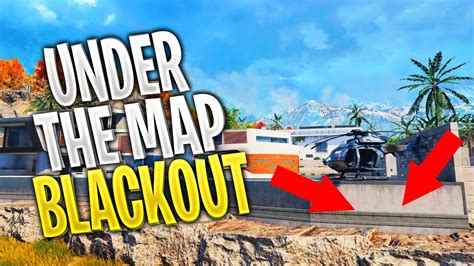 Black Ops 4 Glitches Under The Map On Blackout New Wallbreach Method