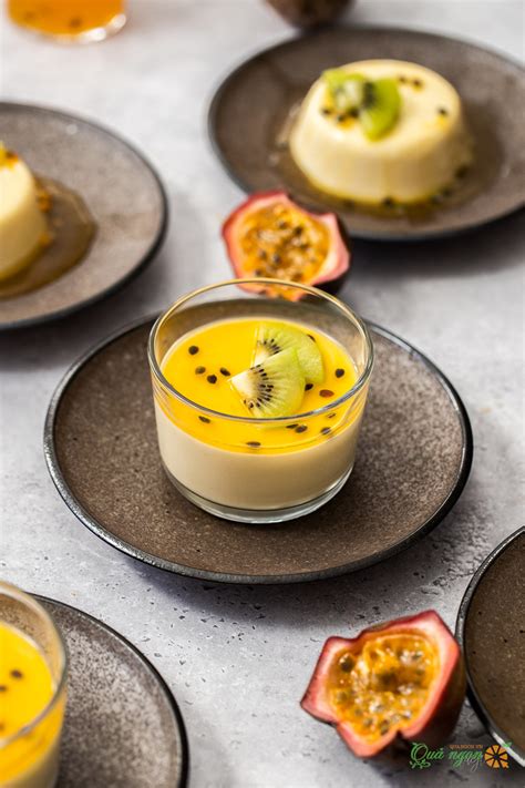 Panna Cotta Chanh Leo Món Tráng Miệng Không Thể Bỏ Qua
