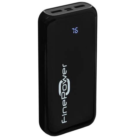 Купить Портативный аккумулятор FinePower Jacked II черный в интернет ...