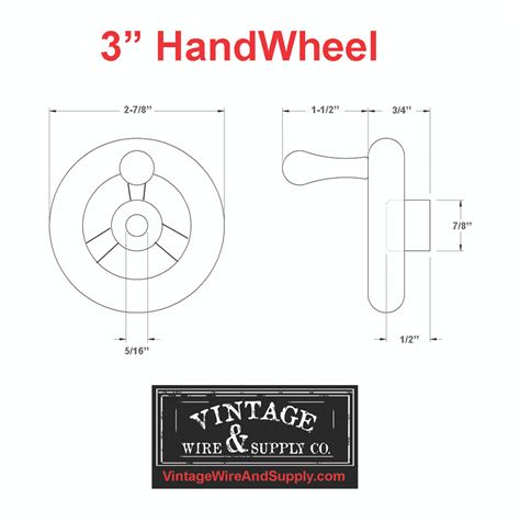 Hand Wheel Brass