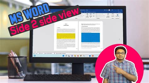 How To See Side To Side View In Ms Word Facilities Of Side By Side