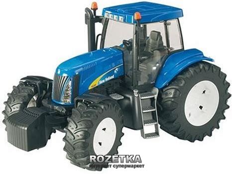 Игрушка Bruder Трактор New Holland T8040 М1:16 Синий (03020) – фото ...