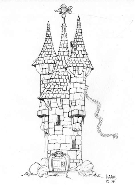 Castle Drawing Easy At Explore Collection Of