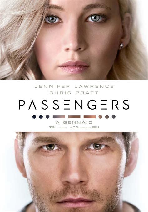 Viaggio Spaziale Per Chris Pratt E Jennifer Lawrence Ecco Il Poster Di Passengers Rb Casting