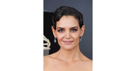 Katie Holmes Grey Hair At The 2018 Grammys Popsugar Beauty Uk Photo 5