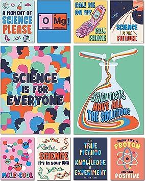 Amazon.com: S&O Large Science Posters for Classroom Elementary School ...