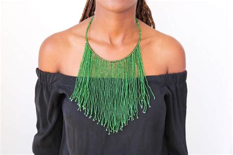 Kai African Beaded Necklace