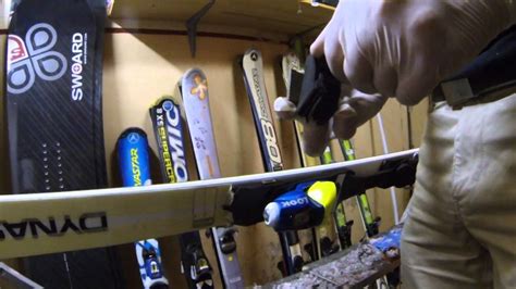 Giant Ski Edge Sharpening With Tooltonic Tools Youtube