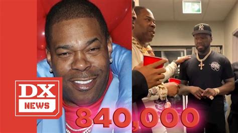 Busta Rhymes FLOORED By 50 Cents Sales 840 000 First Week Tickets