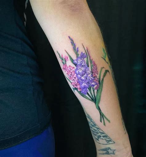 51 August Birth Flower Tattoo Designs For The August Babies