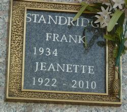 Phyllis Jeanette Tuttle Standridge M Morial Find A Grave